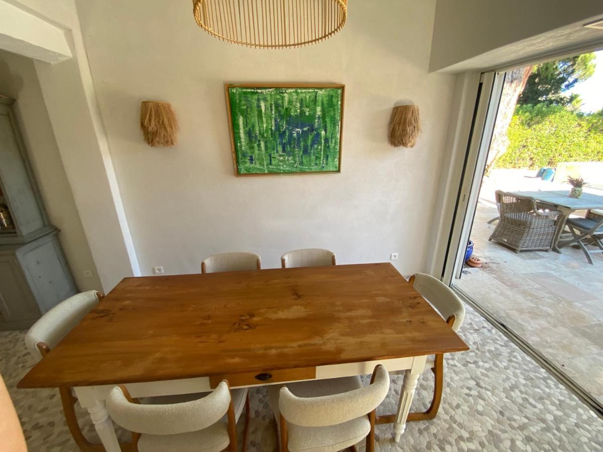 Lovely "Provence" Villa With Sea View, Private Heated Pool, Airco And Beautiful Garden 格里莫 外观 照片