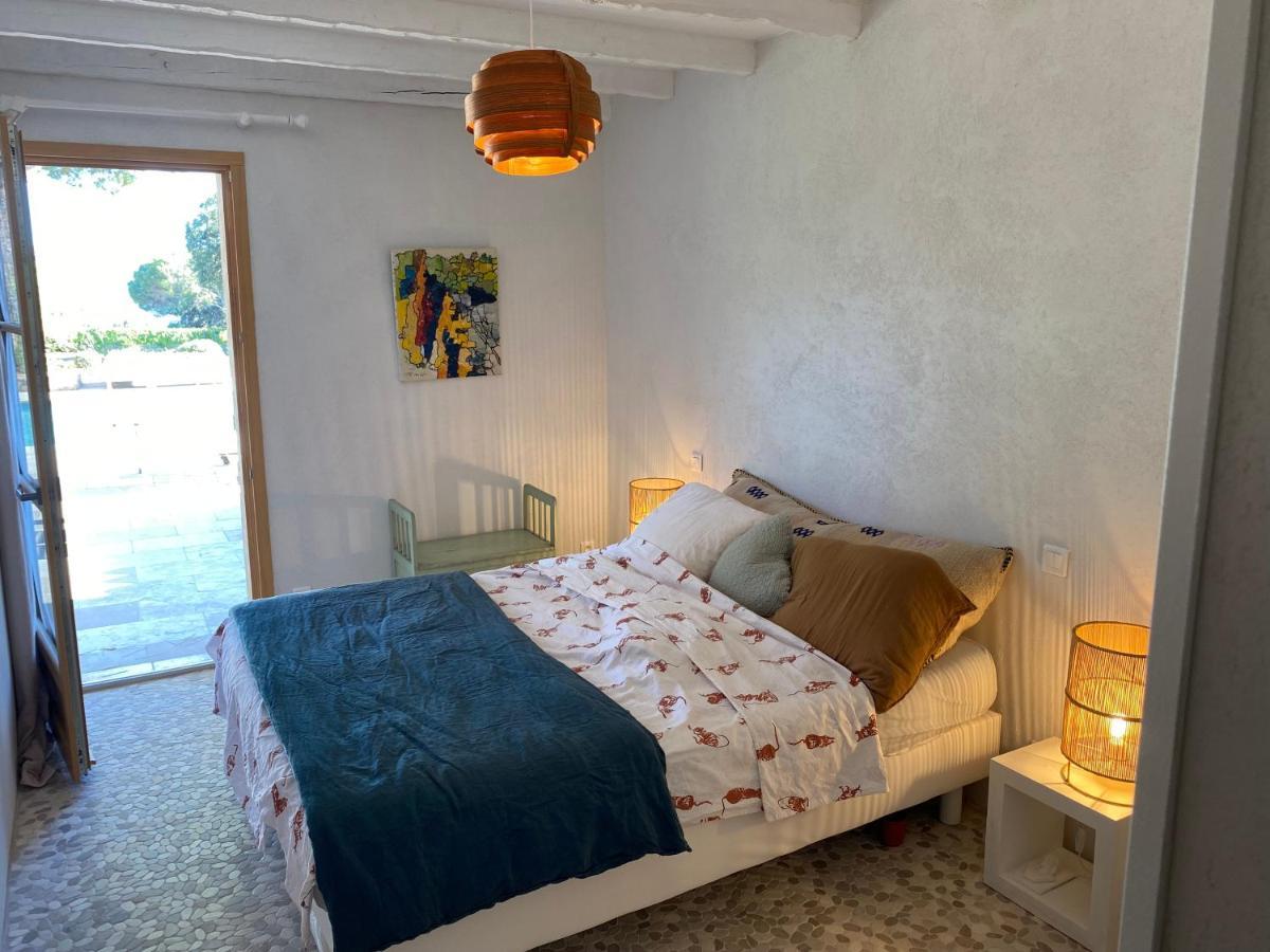 Lovely "Provence" Villa With Sea View, Private Heated Pool, Airco And Beautiful Garden 格里莫 外观 照片